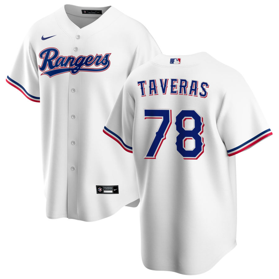 Nike Men #78 Leody Taveras Texas Rangers Baseball Jerseys Sale-White